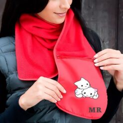 Echarpe femme homme personnalisée