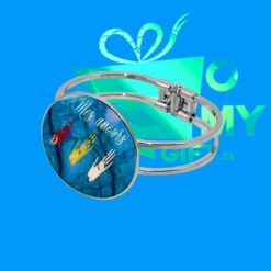 Bracelet argenté femme personnalisé