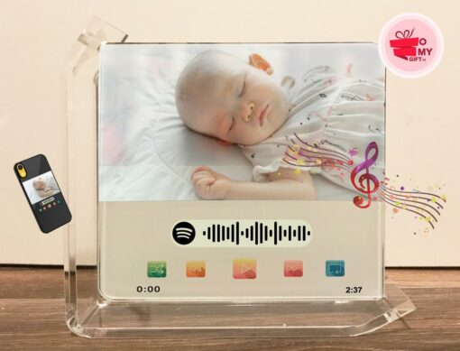 Cadre plaque musicale Spotify
