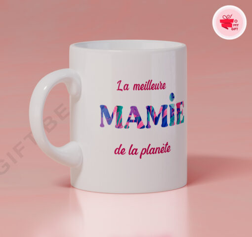 Mug personnalisé meilleure mamie
