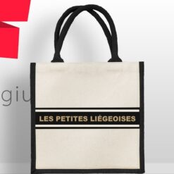 Sac jute personnalisé belgique