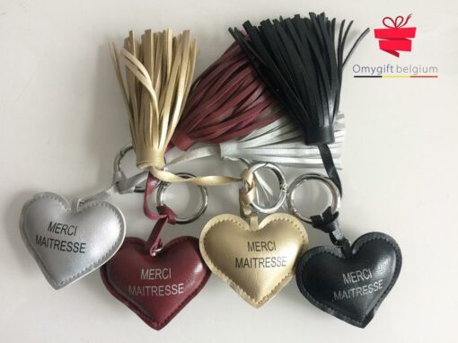 Porte-clés personnalisé institutrice