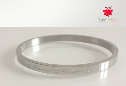 Bracelet personnalisé merci maîtresse
