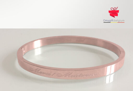 Bracelet personnalisé merci maîtresse