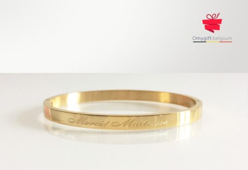 Bracelet personnalisé merci maîtresse