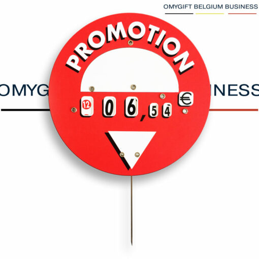 Étiquette promotion de prix alimentaire
