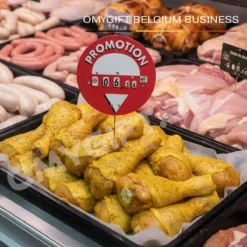 Étiquette promotion de prix alimentaire