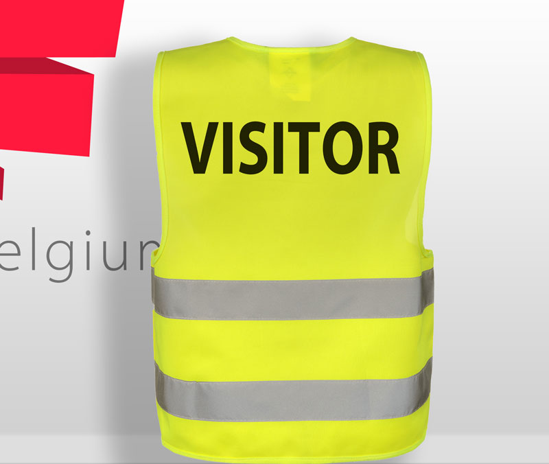 GILETS FLUORESCENT "SECURITY"  ET "VISITOR"