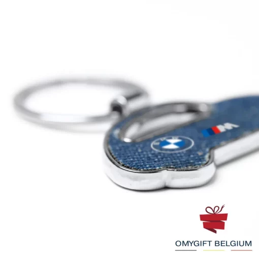 Porte-clé en jeans personnalisé