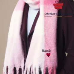 Écharpe femme personnalisée belgique