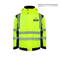 Veste de Pluie Softshell Haute Visibilité