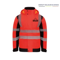 Veste de Pluie Softshell Haute Visibilité