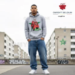 Sweat Maroc drapeau à capuche