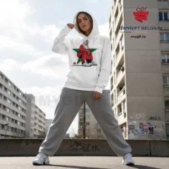 Sweat Maroc drapeau à capuche