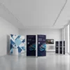 ROLL-UP BANNERS PUBLICITAIRE 7 Roll-up enrouleur Belgique montage facile